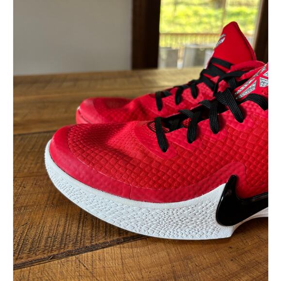 Nike Men Kobe Bryant KB Mamba Focus TB University Red Shoes AT1214 600 Size 9.5 - Picture 9 of 13